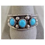 Sterling Silver Turquoise Ring