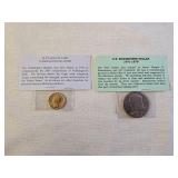 24KT GP Washington Quarter, Eisenhower Dollar