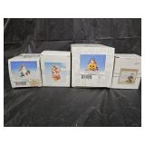 4 Fitz And Floyd Charming Tails Figurines