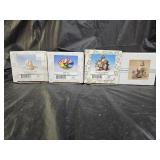 4 Fitz And Floyd Charming Tails Figurines