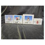 4 Fitz And Floyd Charming Tails Figurines