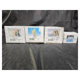 4 Fitz And Floyd Charming Tails Figurines