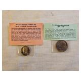 1977 Kennedy Half Dollar, 1977 Eisenhower Dollar