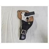 Crosman 1008 Repeatair Pellet Gun, Leather Holster