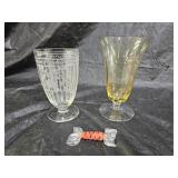 Victorian and Fostoria Glasses, Art Glass