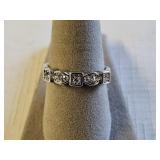 Sterling Silver? Rhinestone Ring