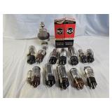 16 Vintage Electron Tubes