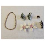 Bracelet and Earrings