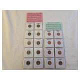 10 Westward Journey Nickels, 8 Lincoln Cents