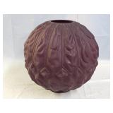 Consolidated Red Satin Glass Banquet Lamp Shade