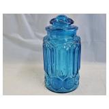 Vintage LE Smith Blue Moon & Stars Canister