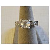 Sterling Silver? Rhinestone Ring