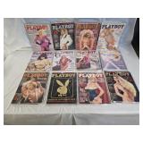 12 1984 Playboy Adult Magazines