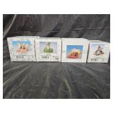 4 Fitz And Floyd Charming Tails Figurines