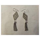 Sterling Silver Tassel Earrings