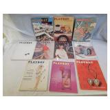 10 1957 Playboy Adult Magazines