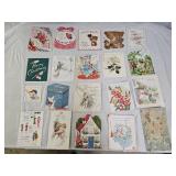 20 Vintage Greeting Cards
