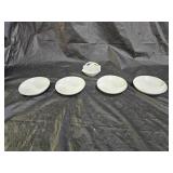 Crate & Barrel Divided Dishes, Porcelain Basket