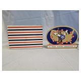 Vintage ACRO Lady Liberty Novelty Clock