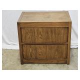 Huntley by Thomasville MCM 2 Drawer Night Stand