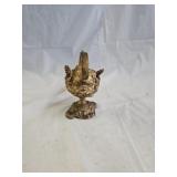 Vintage Aladdin Style Cast Metal Incense Burner
