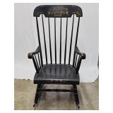 Vintage Tell City Stenciled Rocker
