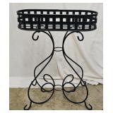 Vintage Wrought Iron Plant Stand