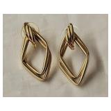 14KT Gold Contemporary Earrings
