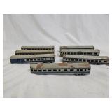 Vintage AMT HO Diecast Metal Train Cars
