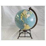 Vintage Simplified 8" Replogle Globe