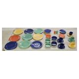 38 Pcs of Homer Laughlin Fiesta Dinnerware