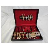 Cuff Links, Tie Tacks and Tie Clips, Dresser Box