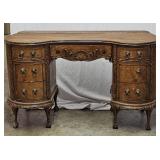 Antique French Louis XV Kidney Shaped Desk