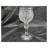 Cut Crystal Goblet
