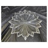 Nachtmann Bleikristall Crystal Starburst Dish