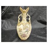 RW Rudolstadt Germany Double Handled Vase