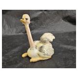 Vintage Josef Originals Ceramic Ostrich Figurine