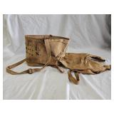 WWI 1918 US Military Canvas Horse Feed Bag