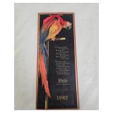 1942 Wald Funeral Directors Advertising Calendar