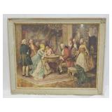 The Wedding Party Victorian Framed Print