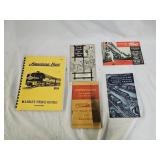 Vintage Model Train Books and Ephemera