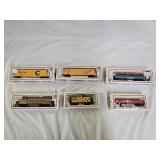 6 Bachmann HO Train Cars