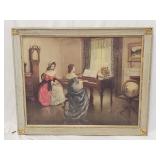 Music and Harmony by Frederic Mizen Framed Print