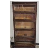 Antique Oak 6 Stack Barrister Bookcase