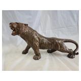 Antique Bronze Kronheim K & O Tiger Sculpture