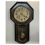 Antique Sessions 8 Day Pendulum Clock