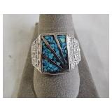 Sterling Silver? Turquoise Ring