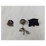 Vintage Sterling Silver Pins