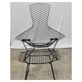 Harry Bertioa MCM Asymmetric Chair & Foot Stool