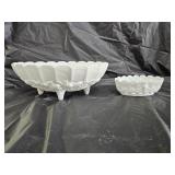 Westmoreland & Indiana Milk Glass Bowls